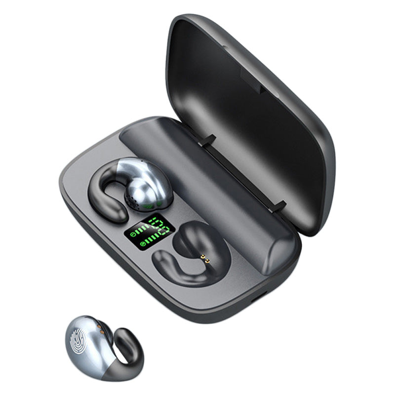 S19 TWS Bluetooth 5.0 Ear Clip Earphone Touch Control Wireless HiFi Stereo Music Headset S19 TWS Bluetooth 5.0 Ear Clip Earphone Touch Control Wireless HiFi Stereo Music Headset